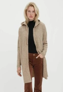 Vero Moda OPEN - Strickjacke - Silver Mink