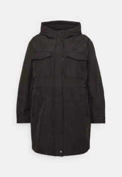 Vero Moda Curve VMSHILASOFIE COAT - Klassischer Mantel - Black -Vero Moda Verkäufe aeb60a07c193433889f82d5d8c94d23b 1