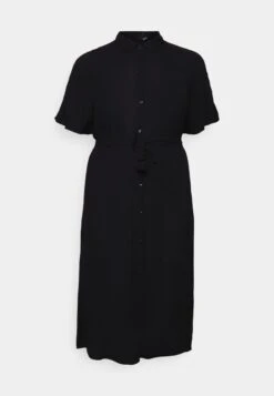 Vero Moda Curve VMMENNY CALF SHIRT DRESS - Freizeitkleid - Black Solid 10 Vero Moda Curve VMMENNY CALF SHIRT DRESS - Freizeitkleid - Black Solid -Vero Moda Verkäufe aef872025a854e298e6c4caf7534ca61