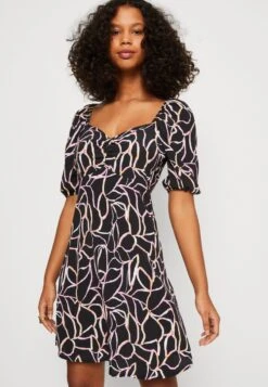 Vero Moda VMNYA CATCH SHORT FLARE DRESS - Freizeitkleid - Black/nina 9 Vero Moda VMNYA CATCH SHORT FLARE DRESS - Freizeitkleid - Black/nina -Vero Moda Verkäufe af74d954d7914f43ae8a0429de0e424d