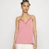 Vero Moda Petite VMALBERTA INSERT LACE SINGLET - Top - Nostalgia Rose