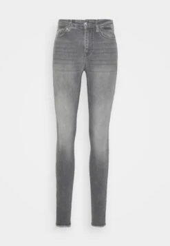 Vero Moda Tall VMPEACH CUT - Jeans Skinny Fit - Medium Grey Denim