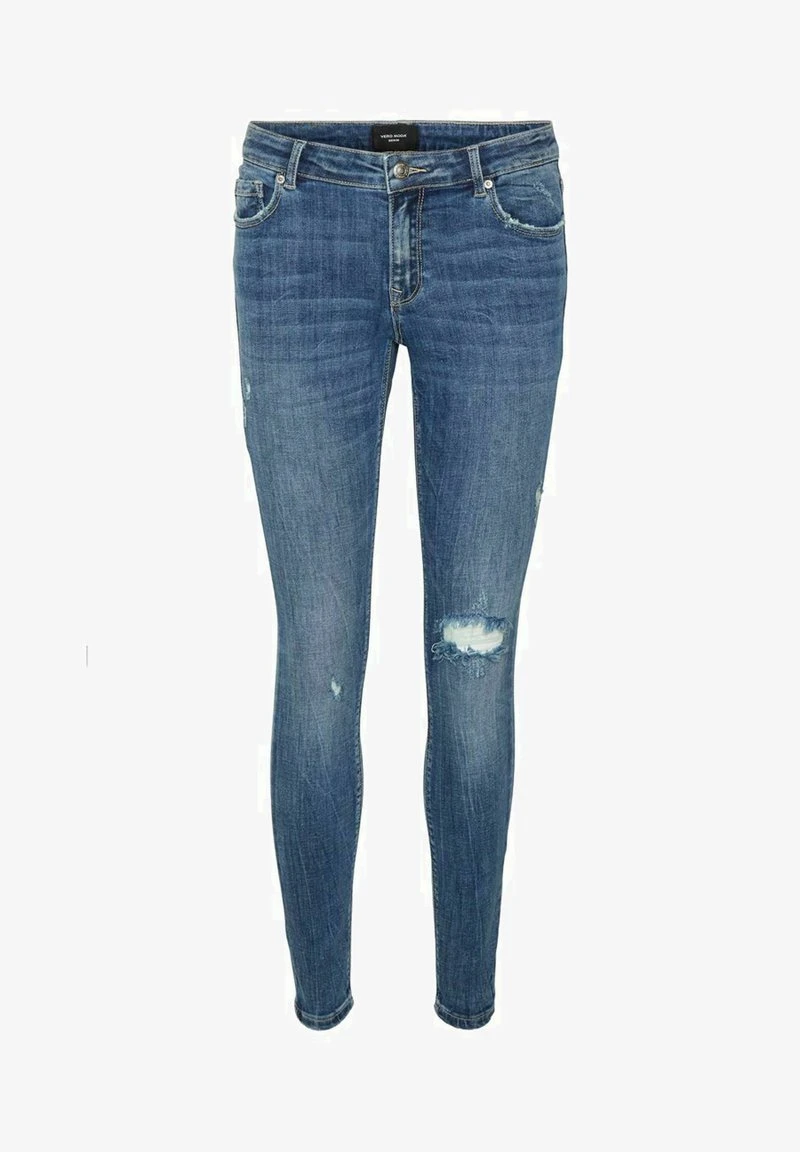 Vero Moda VMLYDIA - Jeans Skinny Fit - Medium Blue Denim 5 Vero Moda VMLYDIA - Jeans Skinny Fit - Medium Blue Denim – Bild 5