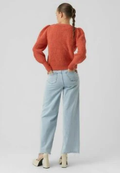 Vero Moda VMELKE V-NECK - Strickjacke - Orange 8 Vero Moda VMELKE V-NECK - Strickjacke - Orange -Vero Moda Verkäufe b1401e9b954c41da94df6ddd2fcafc7c