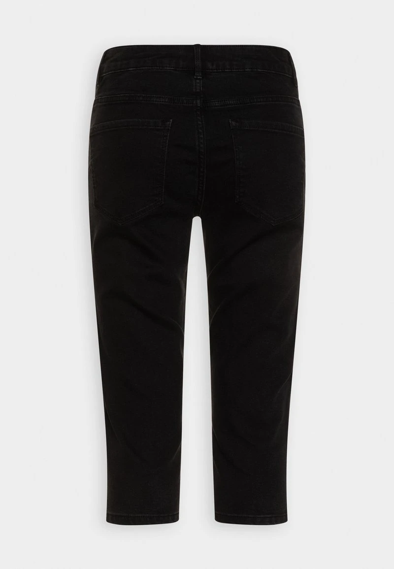 Vero Moda VMLUNA SEVEN KNICKERS - Jeans Shorts - Black Denim 6 Vero Moda VMLUNA SEVEN KNICKERS - Jeans Shorts - Black Denim – Bild 6