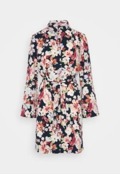 Vero Moda VMLUCIA SHIRT DRESS - Blusenkleid - Navy/lala -Vero Moda Verkäufe b47740941be54f939f3ee29a5ebd4ded