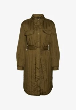 Vero Moda MATELASSÉ - Trenchcoat - Black -Vero Moda Verkäufe b5d3c93db3124296a5d656358e9d032e