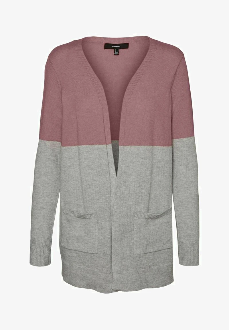 Vero Moda Strickjacke - Light Grey Melange 5 Vero Moda Strickjacke - Light Grey Melange – Bild 5