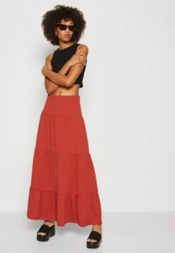 Vero Moda VMMIA JRS EXP - Maxirock - Barn Red -Vero Moda Verkäufe bba0961cfd4745d9a1bd626d55e244b0