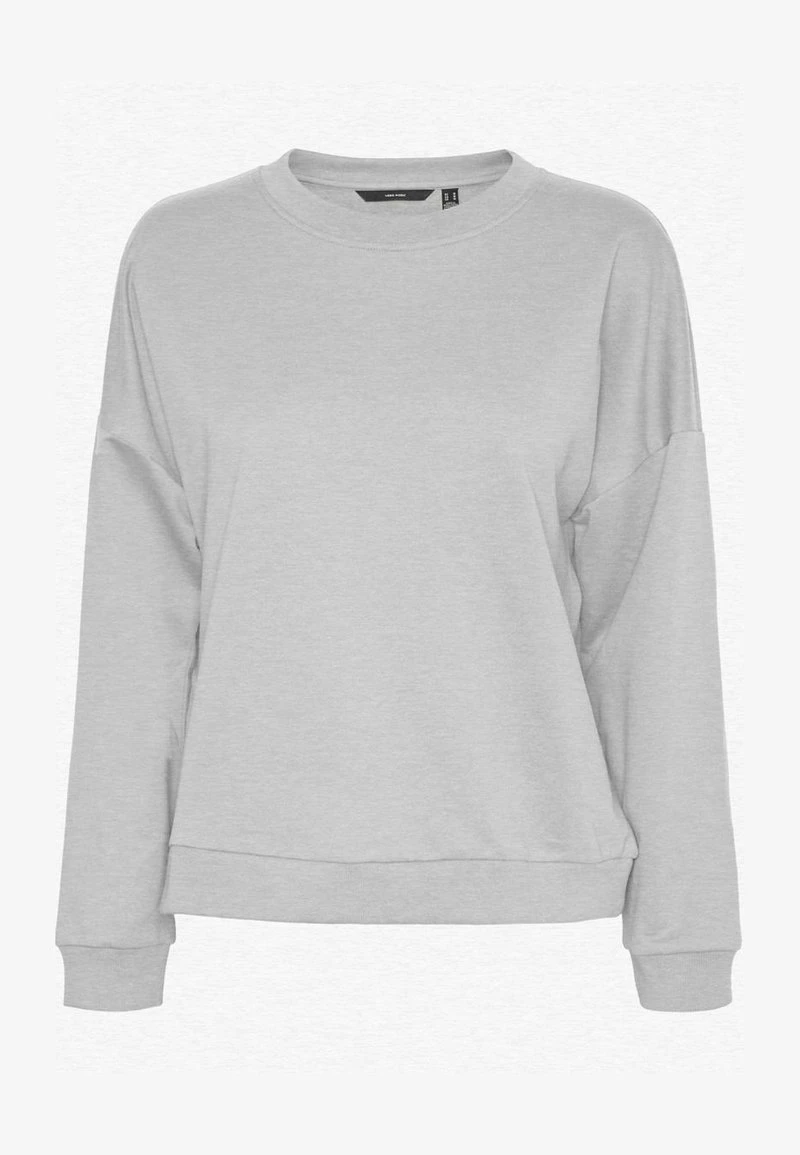 Vero Moda VMOCTAVIA LS JRS NOOS - Sweatshirt - Light Grey Melange 5 Vero Moda VMOCTAVIA LS JRS NOOS - Sweatshirt - Light Grey Melange – Bild 5