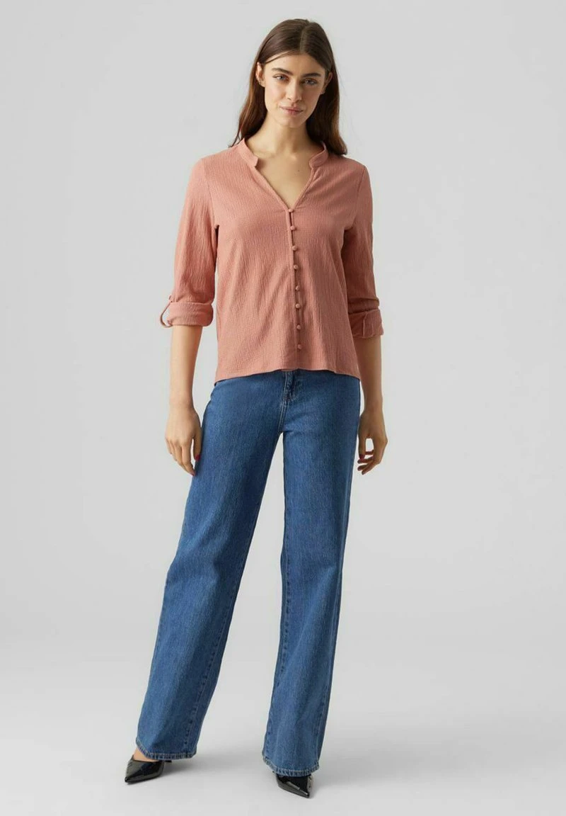Vero Moda Hemdbluse - Old Rose 2 Vero Moda Hemdbluse - Old Rose – Bild 2