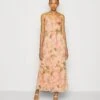 Vero Moda VMSMILLA SINGLET WRAP ANKLE DRESS - Maxikleid - Misty Rose/pink