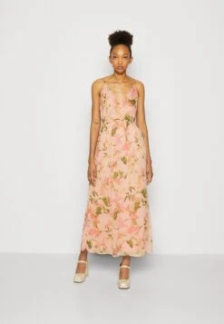 Vero Moda VMSMILLA SINGLET WRAP ANKLE DRESS - Maxikleid - Misty Rose/pink
