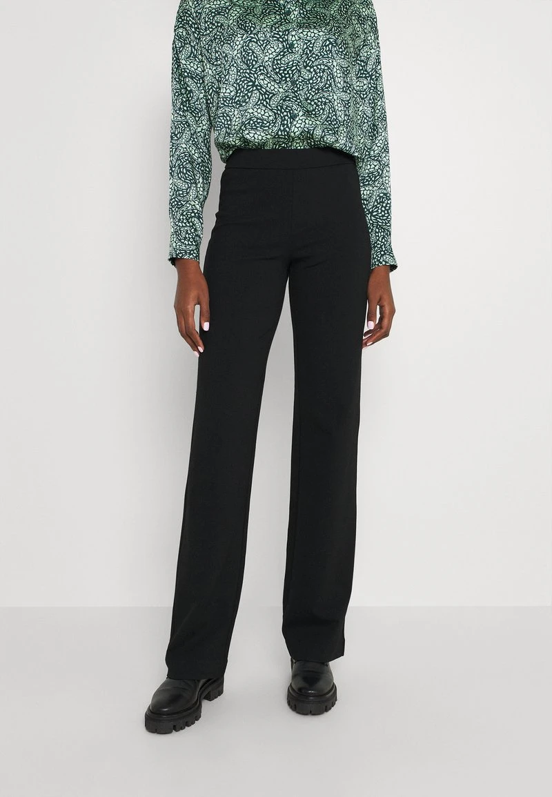 Vero Moda Tall VMKAMMIE STRAIGHT PANT - Stoffhose - Black 1 Vero Moda Tall VMKAMMIE STRAIGHT PANT - Stoffhose - Black