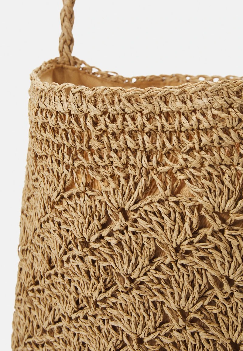 Vero Moda AMELIE STRAW CROSS OVER - Umhängetasche - Natural 4 Vero Moda AMELIE STRAW CROSS OVER - Umhängetasche - Natural – Bild 4