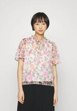 Vero Moda Petite VMSILO - T-Shirt Print - Birch/silo