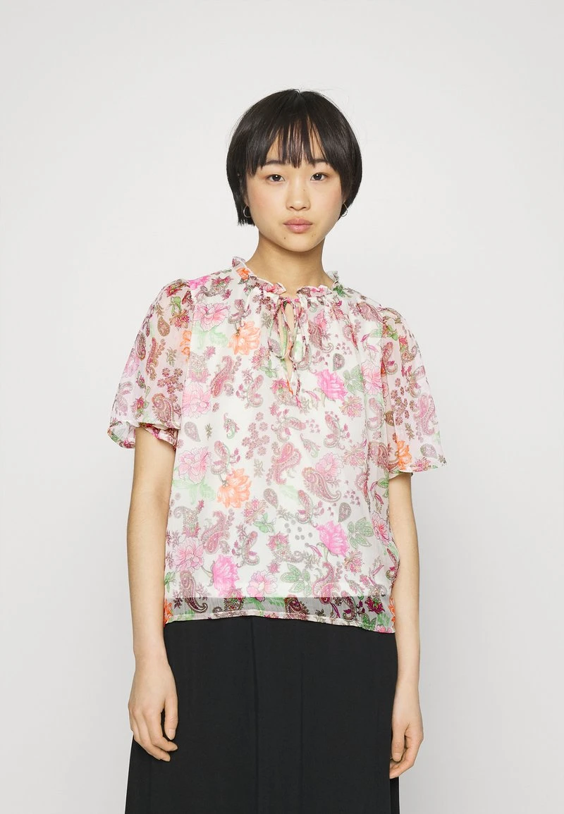 Vero Moda Petite VMSILO - T-Shirt Print - Birch/silo 1 Vero Moda Petite VMSILO - T-Shirt Print - Birch/silo