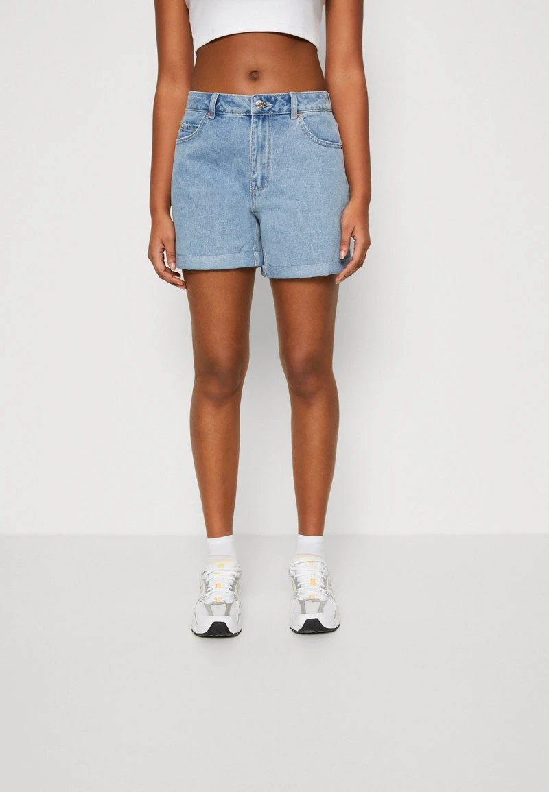 Vero Moda VMZURI HR MIX NOOS - Jeans Shorts - Light Blue Denim 1 Vero Moda VMZURI HR MIX NOOS - Jeans Shorts - Light Blue Denim