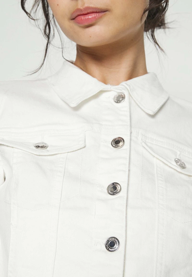 Vero Moda Petite JACKET - Jeansjacke - Cloud Dancer 5 Vero Moda Petite JACKET - Jeansjacke - Cloud Dancer – Bild 5