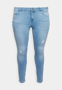 Vero Moda Curve VMSELA JEANS - Jeans Skinny Fit - Light Blue Denim -Vero Moda Verkäufe c8cd77c156634fd48d3f698ac797f56c