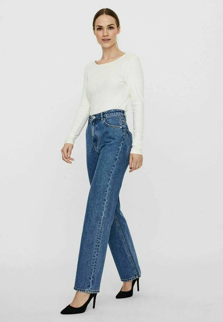 Vero Moda Jeans Straight Leg - Medium Blue Denim 5 Vero Moda Jeans Straight Leg - Medium Blue Denim – Bild 5
