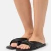 Vero Moda VMBERA SANDAL - Pantolette Flach - Black