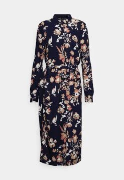 Vero Moda Tall VMANNA CALF SHIRT DRESS - Blusenkleid - Navy Blazer 10 Vero Moda Tall VMANNA CALF SHIRT DRESS - Blusenkleid - Navy Blazer -Vero Moda Verkäufe ca1b6749d3fc4f81b4eab3d1fcc55a95