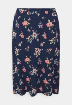 Vero Moda Curve VMEASY MAXI SKIRT - Maxirock - Navy Blazer/fiona -Vero Moda Verkäufe cb593aa372b14cb18be825f8725d5838