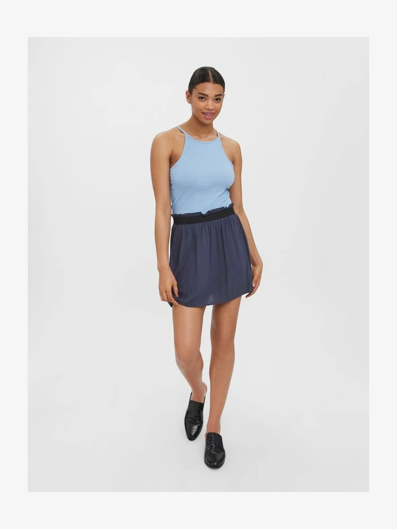 Vero Moda A-Linien-Rock - Dark Blue 6 Vero Moda A-Linien-Rock - Dark Blue – Bild 6