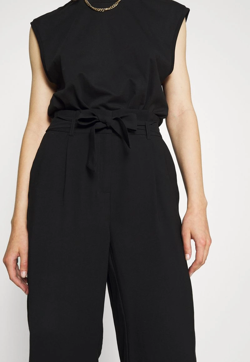 Vero Moda VMEMILY CULOTTE PANT - Stoffhose - Black 5 Vero Moda VMEMILY CULOTTE PANT - Stoffhose - Black – Bild 5