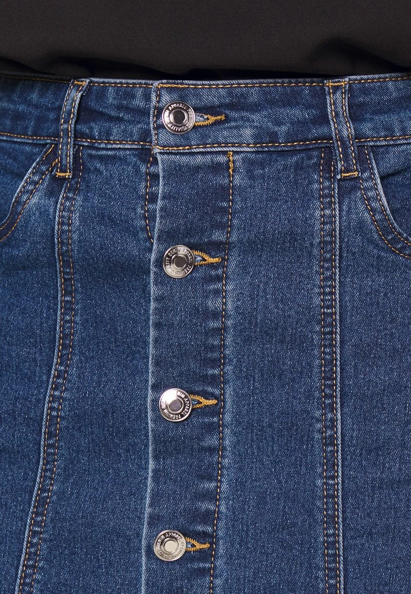 Vero Moda Tall VMPETRA SHORT DENIM SKIRT - Jeansrock - Medium Blue Denim 6 Vero Moda Tall VMPETRA SHORT DENIM SKIRT - Jeansrock - Medium Blue Denim – Bild 6