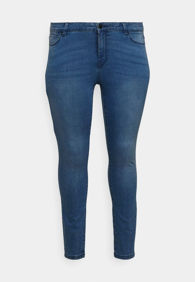 Vero Moda Curve VMLUDY SLIM CURVE - Jeggings - Medium Blue Denim 4 Vero Moda Curve VMLUDY SLIM CURVE - Jeggings - Medium Blue Denim – Bild 4