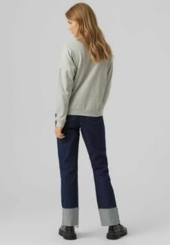 Vero Moda VMOCTAVIA LS JRS NOOS - Sweatshirt - Light Grey Melange 8 Vero Moda VMOCTAVIA LS JRS NOOS - Sweatshirt - Light Grey Melange -Vero Moda Verkäufe d216c7a441674bb9bc38b5c9fac750e3