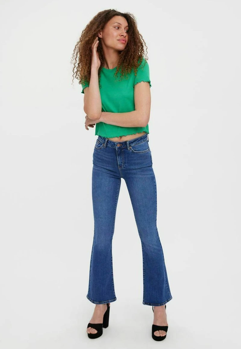 Vero Moda Jeans Bootcut - Medium Blue Denim 2 Vero Moda Jeans Bootcut - Medium Blue Denim – Bild 2