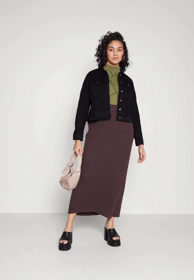 Vero Moda Curve VMRUNA SLIM - Jeansjacke - Black 2 Vero Moda Curve VMRUNA SLIM - Jeansjacke - Black – Bild 2