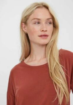 Vero Moda 3/4 ÄRMELIGES - Langarmshirt - Henna -Vero Moda Verkäufe d4a969eb28564b5ca7fa08af2d607b08