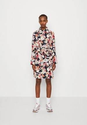 Vero Moda Tall VMLUCIA SHIRT DRESS - Blusenkleid - Navy Blazer/lala 6 Vero Moda Tall VMLUCIA SHIRT DRESS - Blusenkleid - Navy Blazer/lala – Bild 6