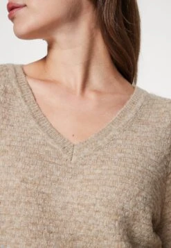 Vero Moda VMDALIA - Strickpullover - Beige -Vero Moda Verkäufe d671495843a640f2befeaf5e9f150df3