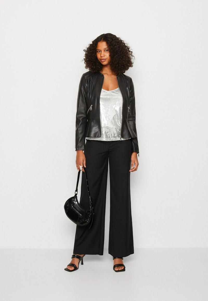 Vero Moda VMAVERYALLY JACKET - Kunstlederjacke - Black 2 Vero Moda VMAVERYALLY JACKET - Kunstlederjacke - Black – Bild 2