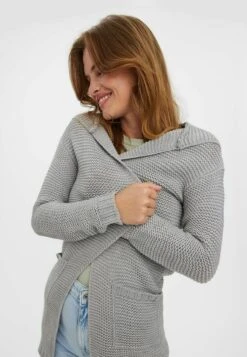 Vero Moda LONGLINE - Strickjacke - Light Grey Melange 9 Vero Moda LONGLINE - Strickjacke - Light Grey Melange -Vero Moda Verkäufe d8444ae08f5447efa95ae2fc2c87b3ee