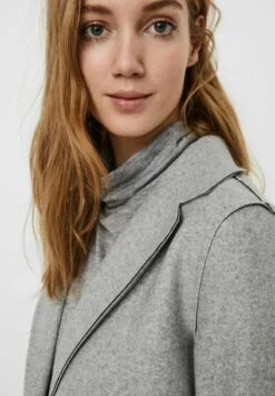 Vero Moda KLASSISCHER ELEGANTE OHNE KAPUZE VMPAULA - Kurzmantel - Grau 9 Vero Moda KLASSISCHER ELEGANTE OHNE KAPUZE VMPAULA - Kurzmantel - Grau -Vero Moda Verkäufe d88674c7761446d1a3b2fb33b09b7275