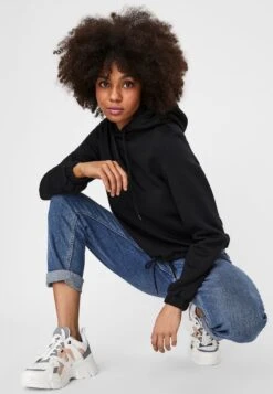 Vero Moda VMNATALIA DRAWSTRING HOOD - Kapuzenpullover - Black -Vero Moda Verkäufe d9214933c32d4105af5e3688a40e9644