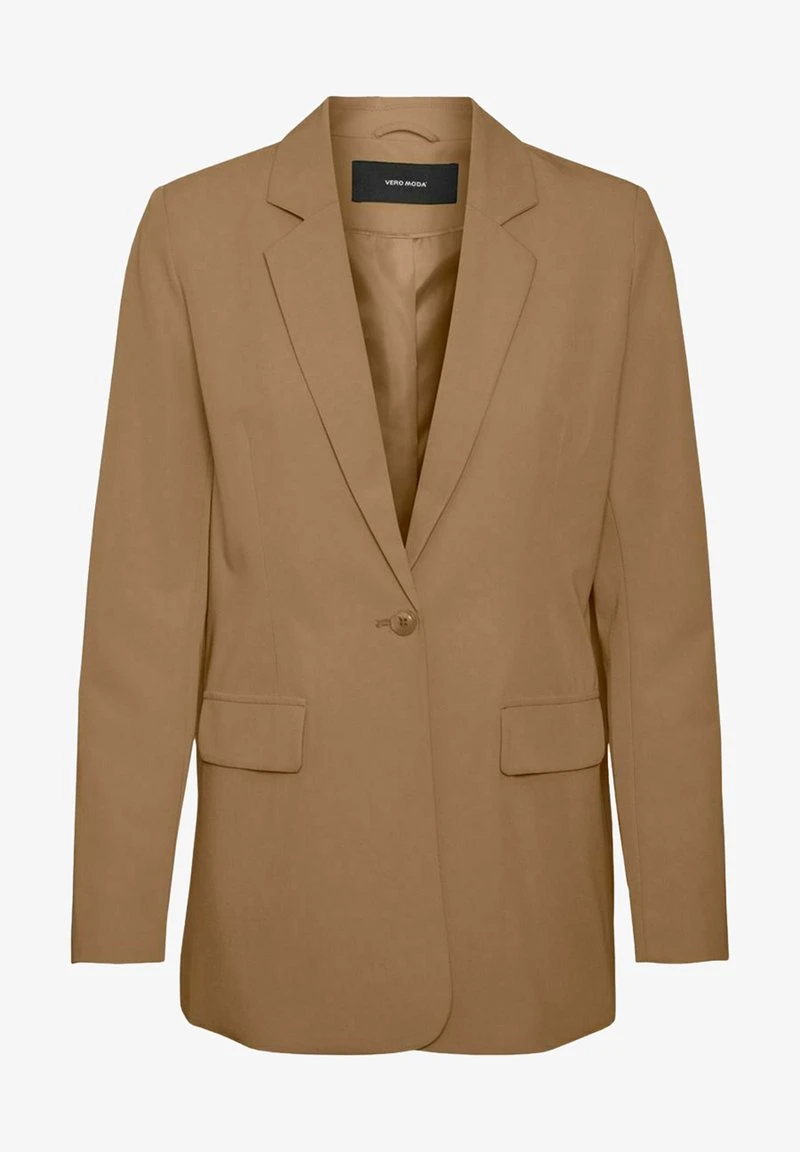 Vero Moda LANGÄRMELIG - Kurzmantel - Tobacco Brown 6 Vero Moda LANGÄRMELIG - Kurzmantel - Tobacco Brown – Bild 6