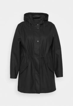 Vero Moda Curve VMMALOU COATED JACKET - Parka - Black -Vero Moda Verkäufe d9b38244d4b543c48cdd1f4b7009d668