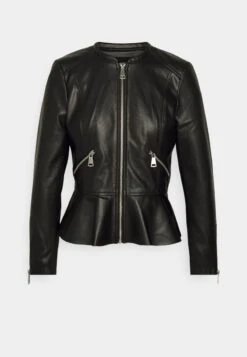 Vero Moda Petite VMAVERYALLY SHORT COATED JACKET - Kunstlederjacke - Black -Vero Moda Verkäufe db72d629015442058c237dbba1cf8fbd