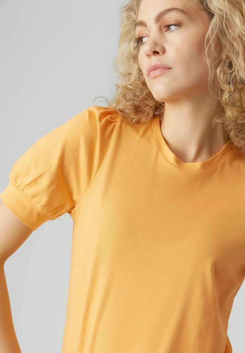 Vero Moda VMKERRY VMA JRS NOOS - T-Shirt Basic - Mock Orange 4 Vero Moda VMKERRY VMA JRS NOOS - T-Shirt Basic - Mock Orange – Bild 4