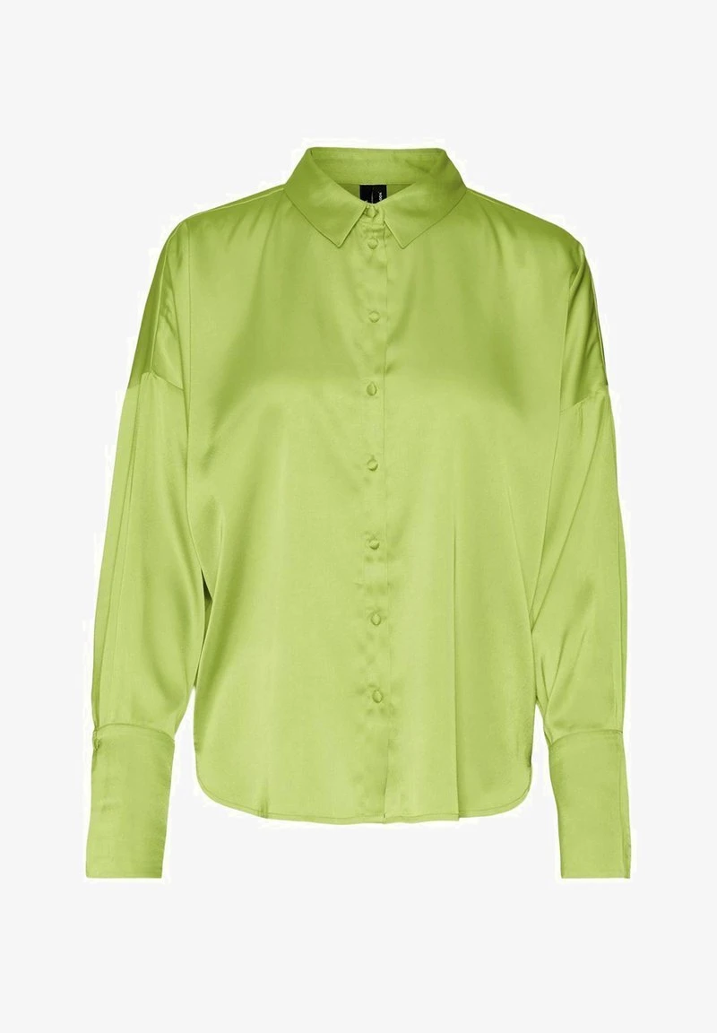 Vero Moda Hemdbluse - Lime Green 5 Vero Moda Hemdbluse - Lime Green – Bild 5