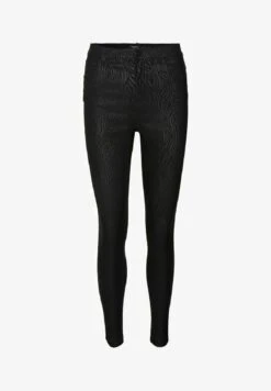 Vero Moda HIGH RISE - Stoffhose - Black -Vero Moda Verkäufe e1137b95cf3548fd8e3fac054bb9d753