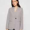 Vero Moda VMRIELOA FITTED - Blazer - Light Grey Melange