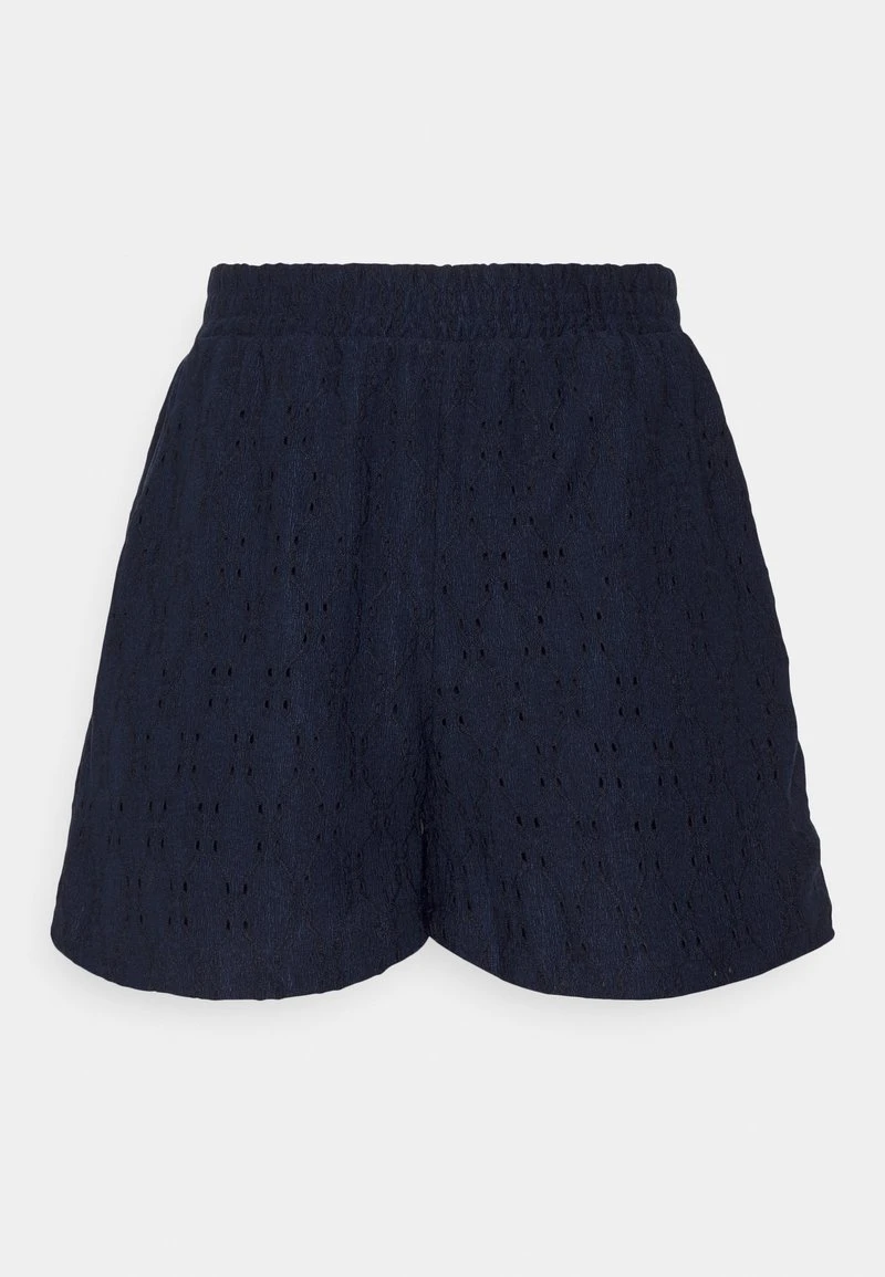 Vero Moda VMULRIKKE BRODERIE ANGLAIS - Shorts - Navy Blazer 1 Vero Moda VMULRIKKE BRODERIE ANGLAIS - Shorts - Navy Blazer